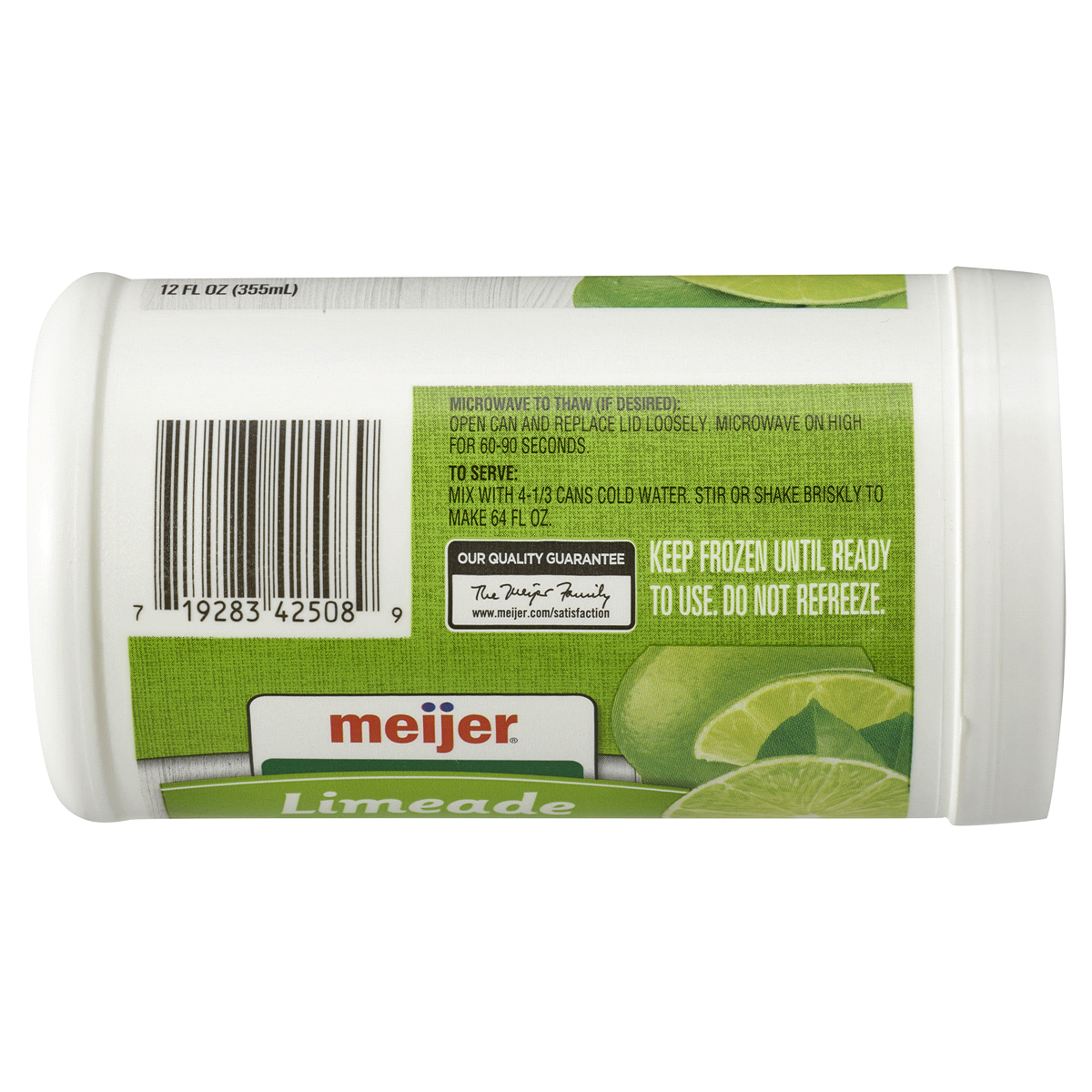 slide 3 of 3, Meijer Frozen Limeade Concentrate, 12 oz