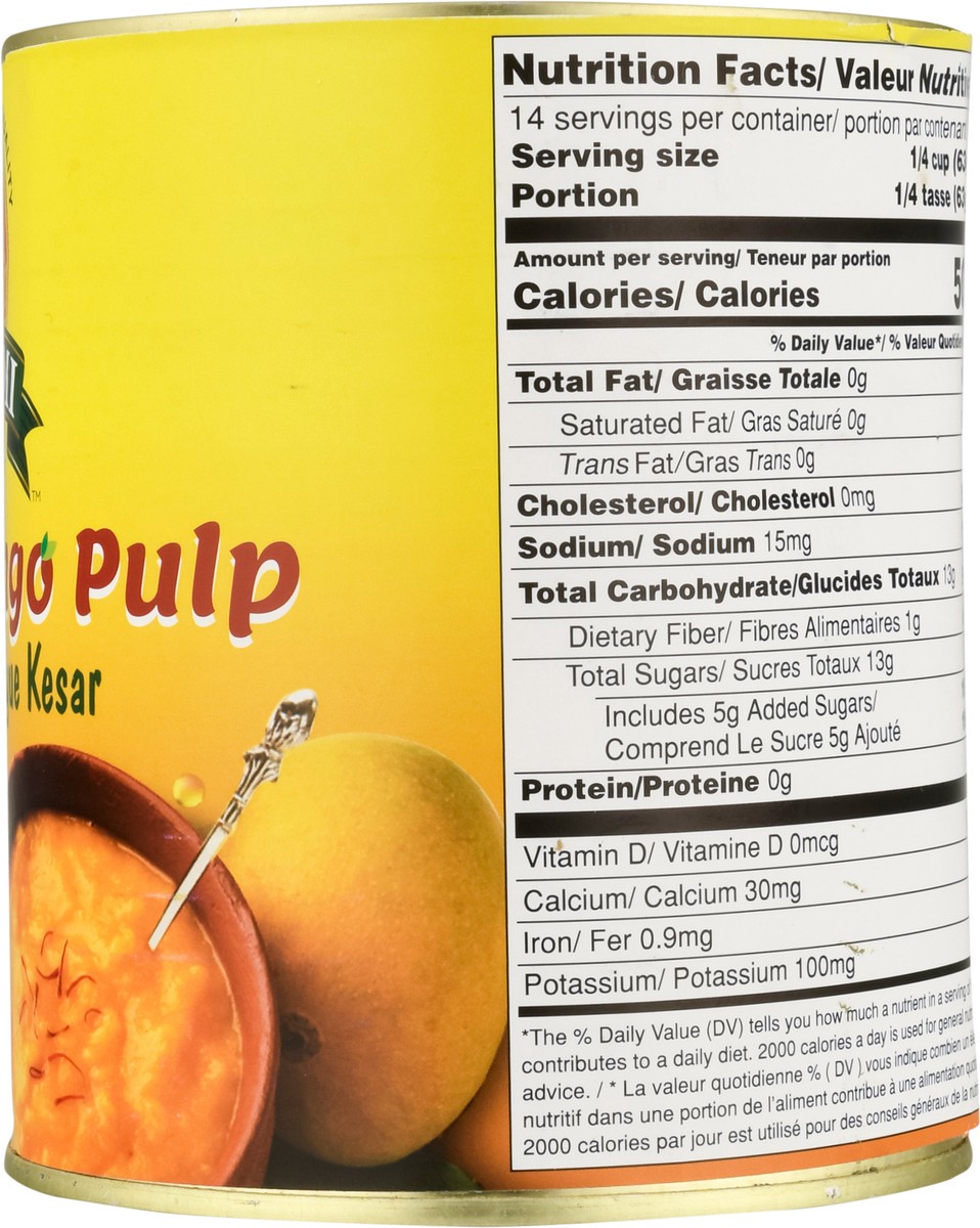slide 8 of 9, Laxmi Kesar Mango Pulp 1.87 lb, 1.87 lb