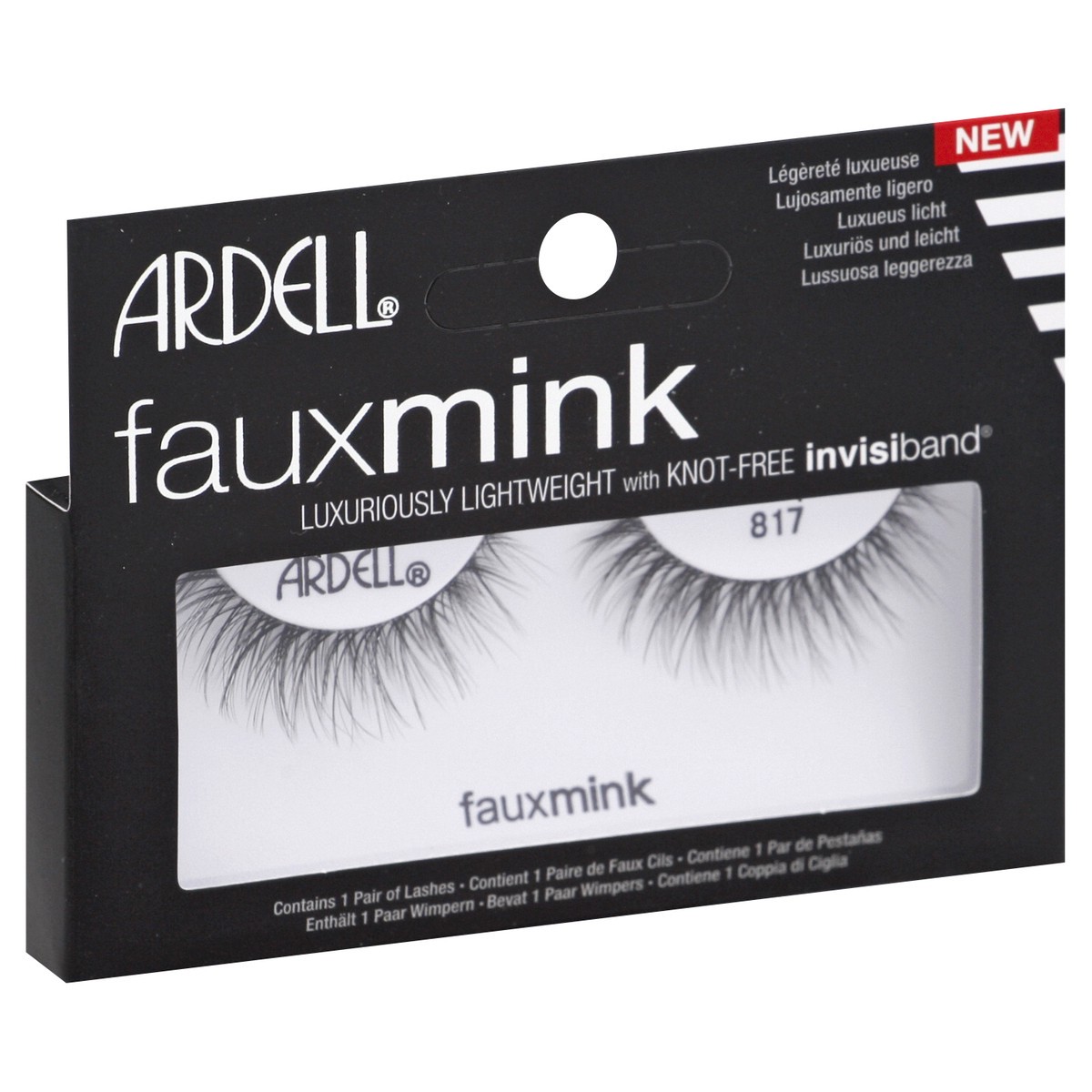 slide 5 of 11, Ardell Faux Mink 817 False Eyelashes, 1 ct