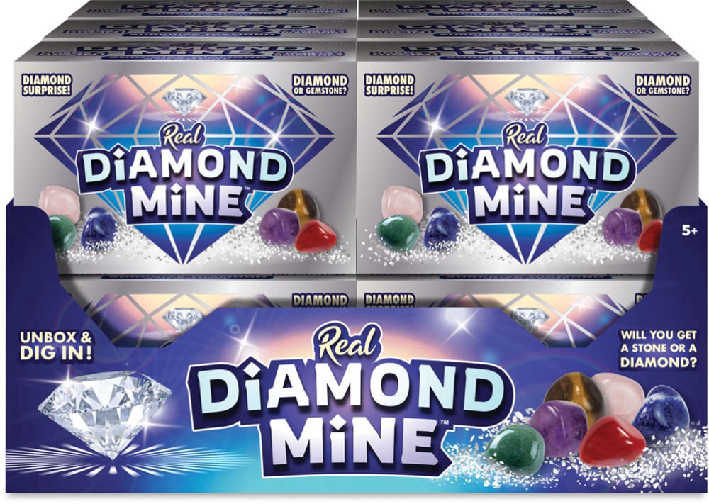 slide 2 of 2, Ja-Ru Real Diamond Mine Surprise, 1 ct