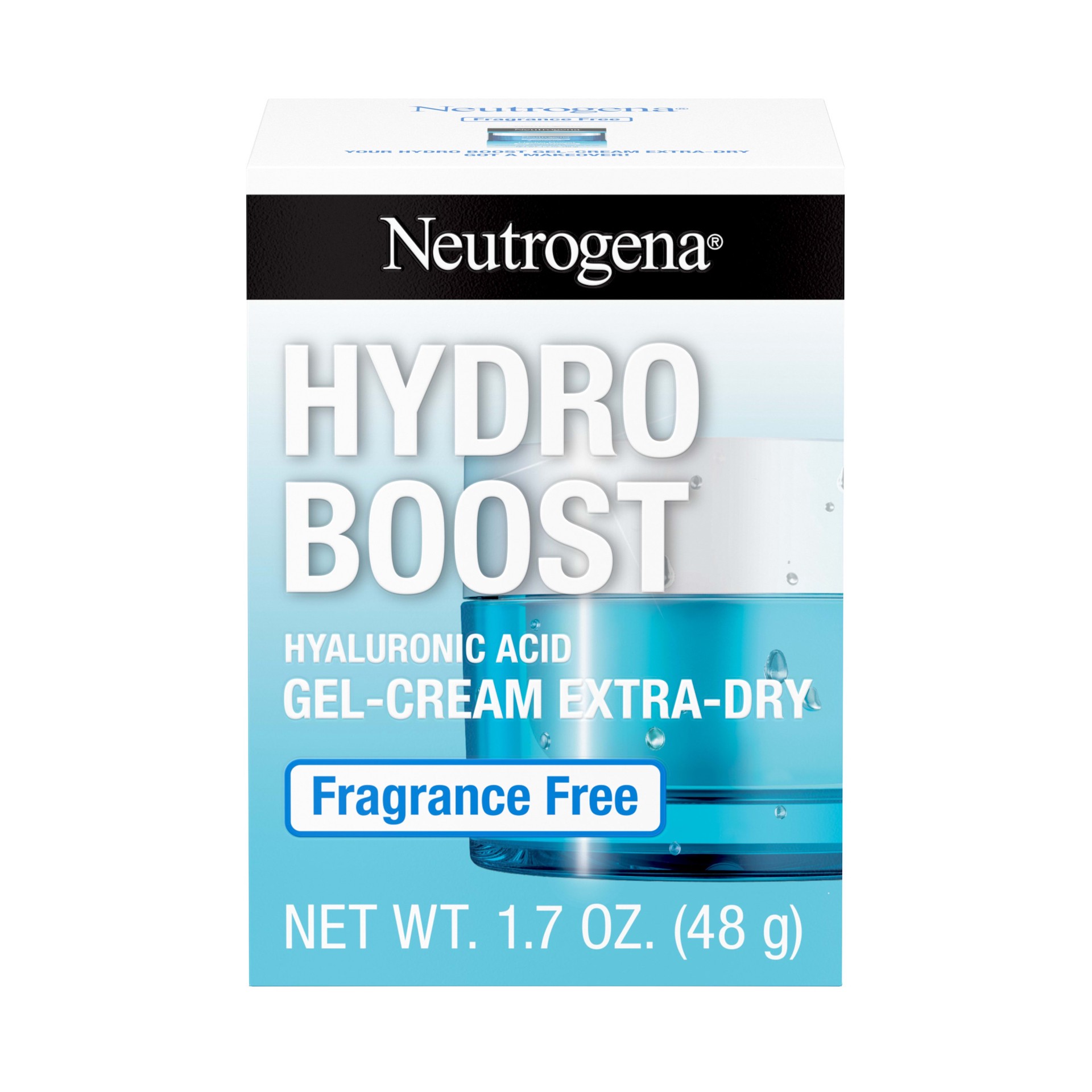 slide 1 of 10, Neutrogena Unscented Neutrogena Hydro Boost Water Gel Face Moisturizer with Hyaluronic Acid - 1.7oz, 1.7 oz