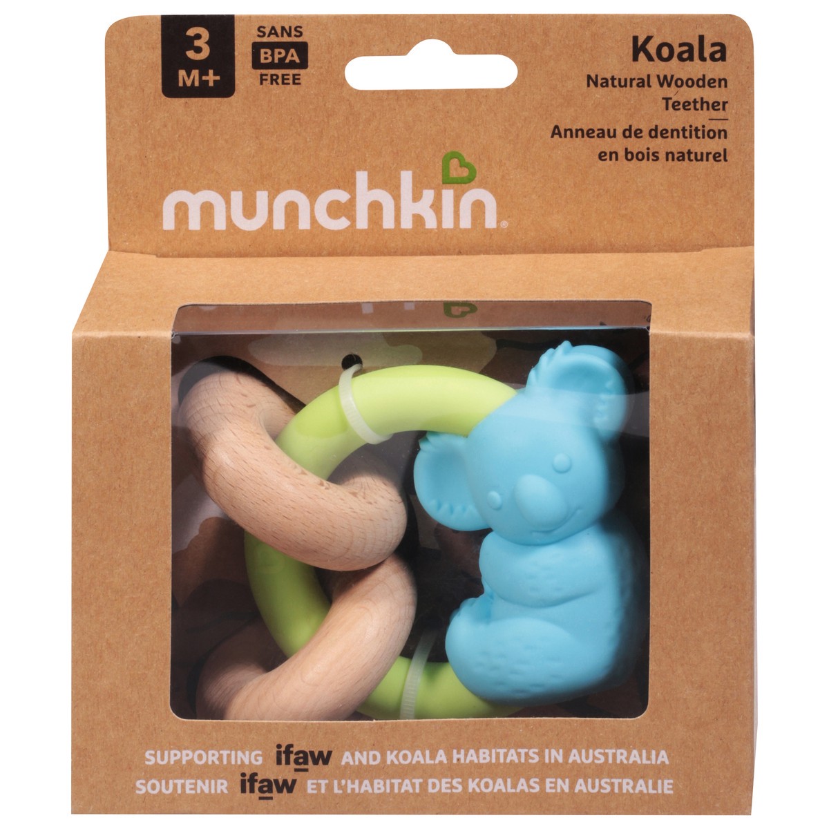 slide 7 of 9, Munchkin Koala Teether - 1pk - EA, 1 ct