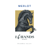 slide 4 of 19, 14 Hands Merlot, 750 ml