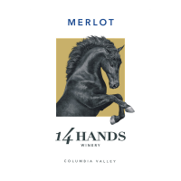 slide 16 of 19, 14 Hands Merlot, 750 ml
