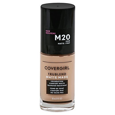 slide 1 of 1, Covergirl TruBlend Matte Made Liquid Makeup Warm Beige M20, 1 oz