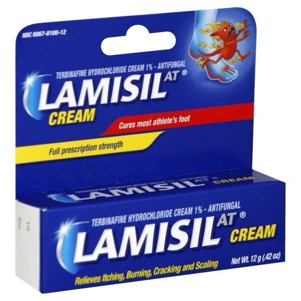 slide 1 of 1, Lamisil AT Antifungal Cream, 0.42 oz