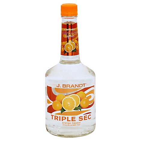 slide 1 of 1, J Brandt Triple Sec Liqueur 750 ml, 750 ml