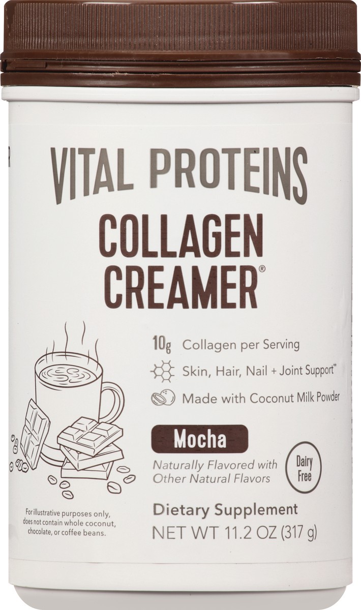 slide 1 of 12, Vital Proteins Mocha Collagen Creamer 11.2 oz, 11.2 oz