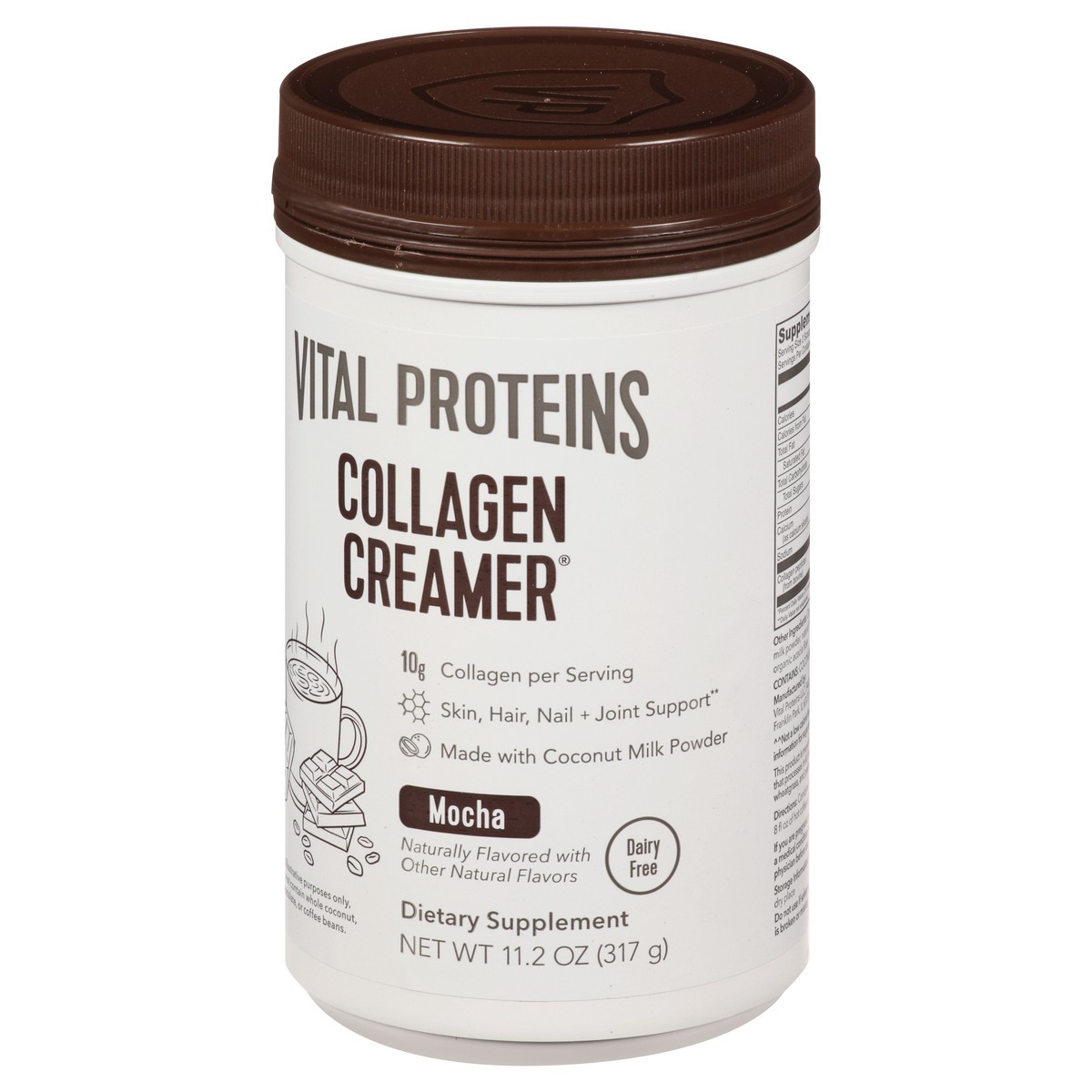 slide 2 of 12, Vital Proteins Mocha Collagen Creamer 11.2 oz, 11.2 oz