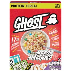 GHOST PROTEIN CEREAL, LUCKY CHARMS Flavor, 17G Protein, 9.4 oz