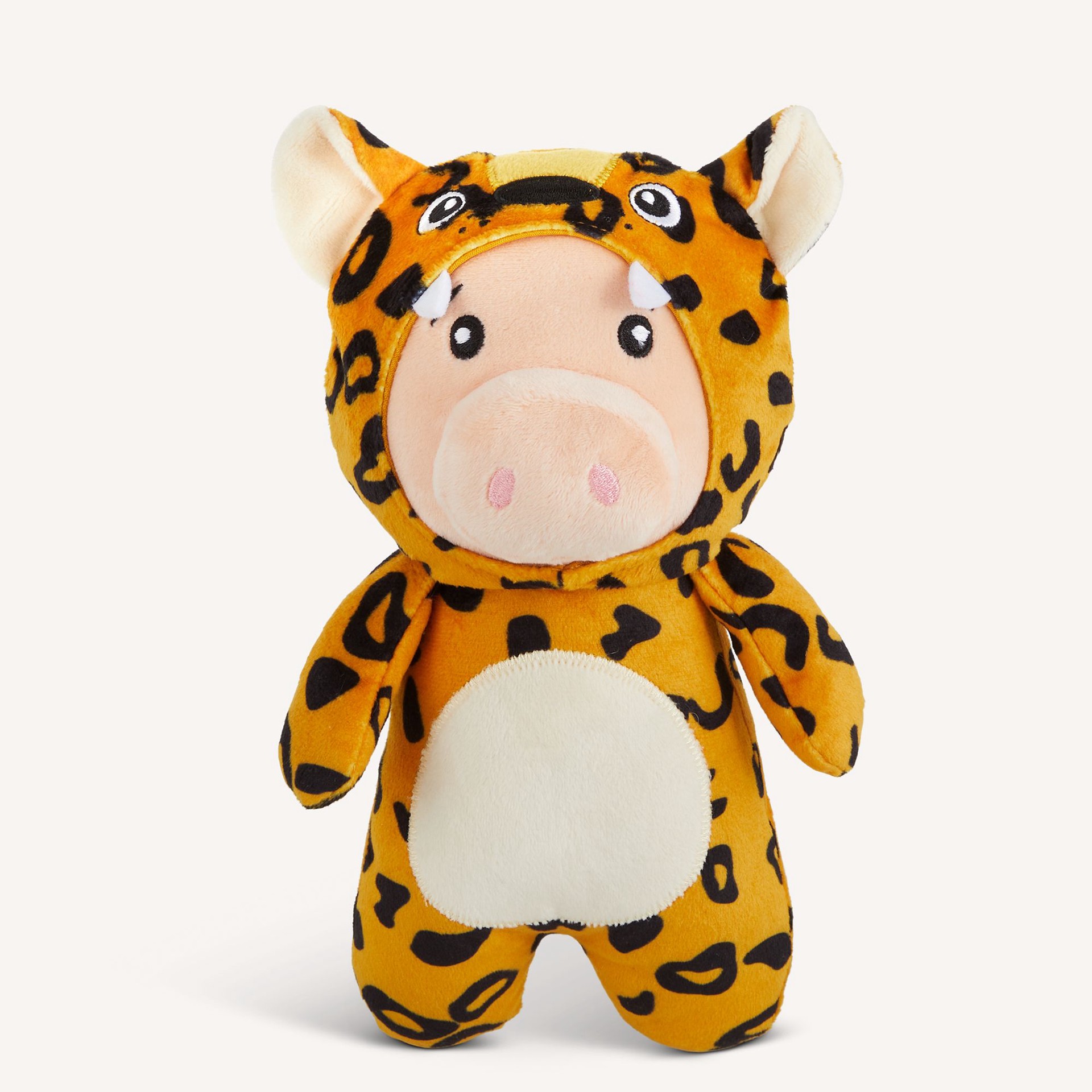 slide 1 of 1, Joyhound Crazy Comfy Plush Cheetah Dog Toy - Squeaker, LG