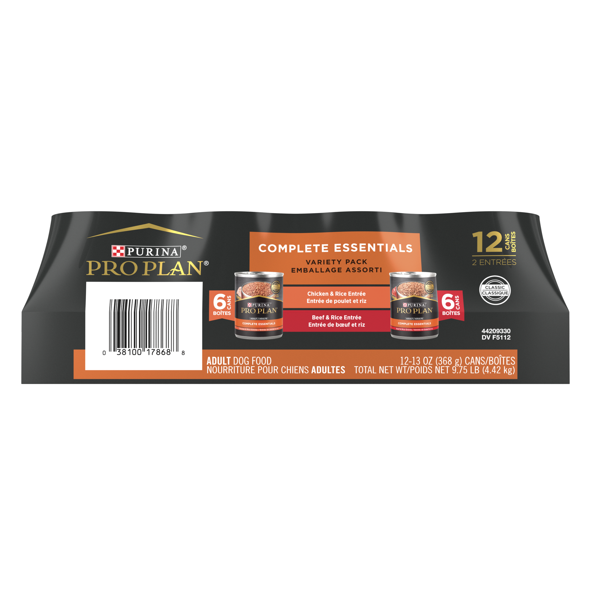 slide 2 of 2, Pro Plan Savor with Real Beef and Chicken Dog Food Variety Pack, 12 ct; 13 oz