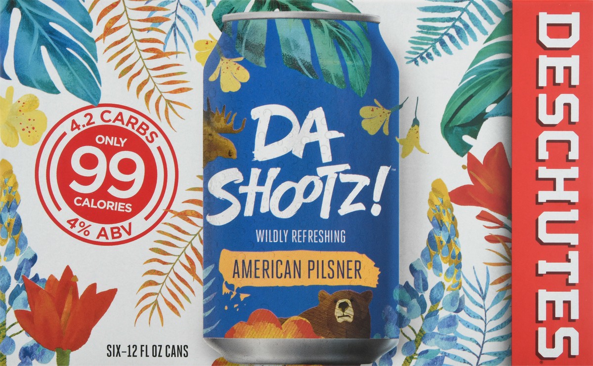 slide 6 of 11, Deschutes Pilsner Da Shootz 6Pk Cans, 6 ct; 12 oz