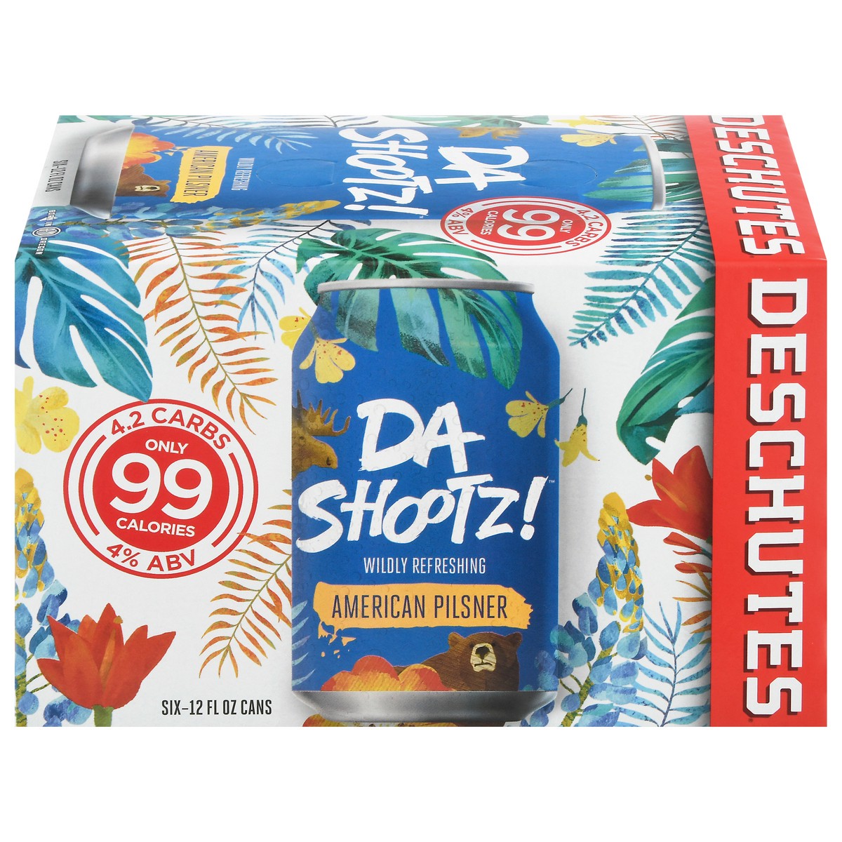 slide 1 of 11, Deschutes Pilsner Da Shootz 6Pk Cans, 6 ct; 12 oz