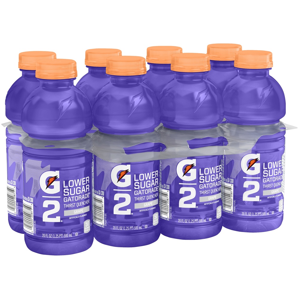 Gatorade G2 Grape Sports Drink 8 ct; 20 oz | Shipt