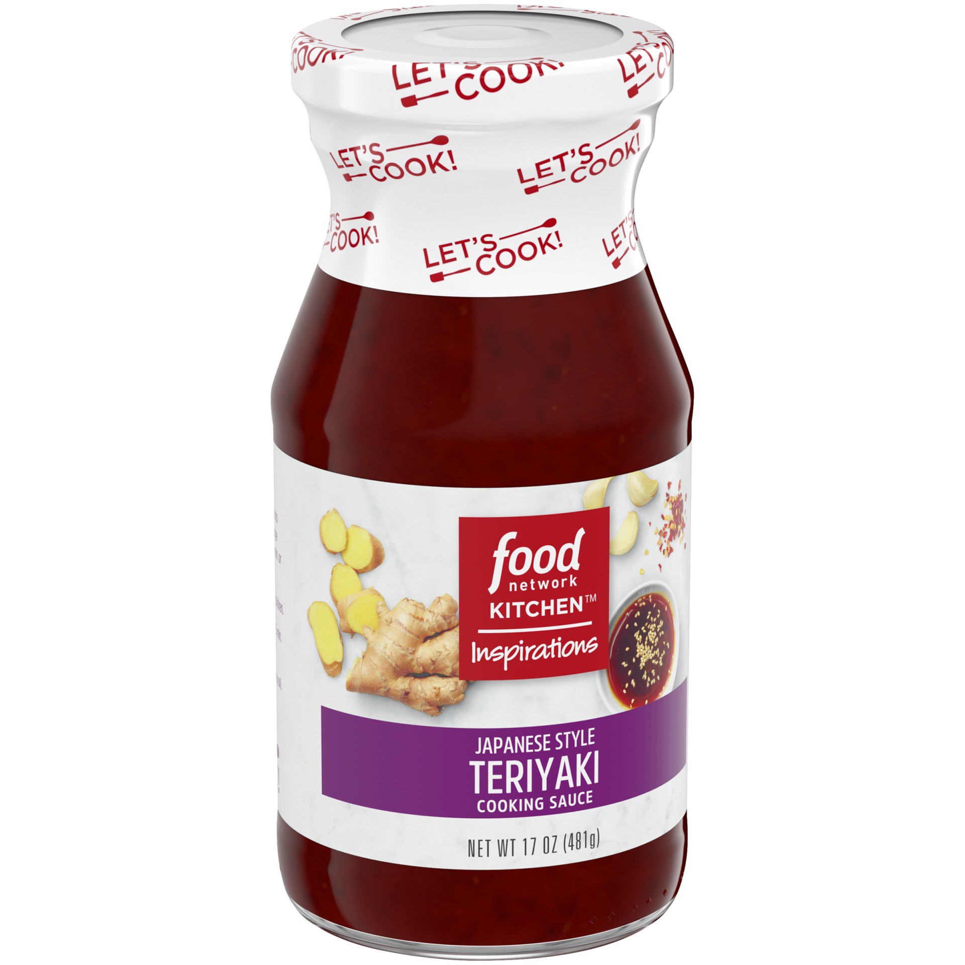 slide 4 of 10, Food Network Kitchen Inspirations Japanese Style Teriyaki Cooking Sauce, 15 oz