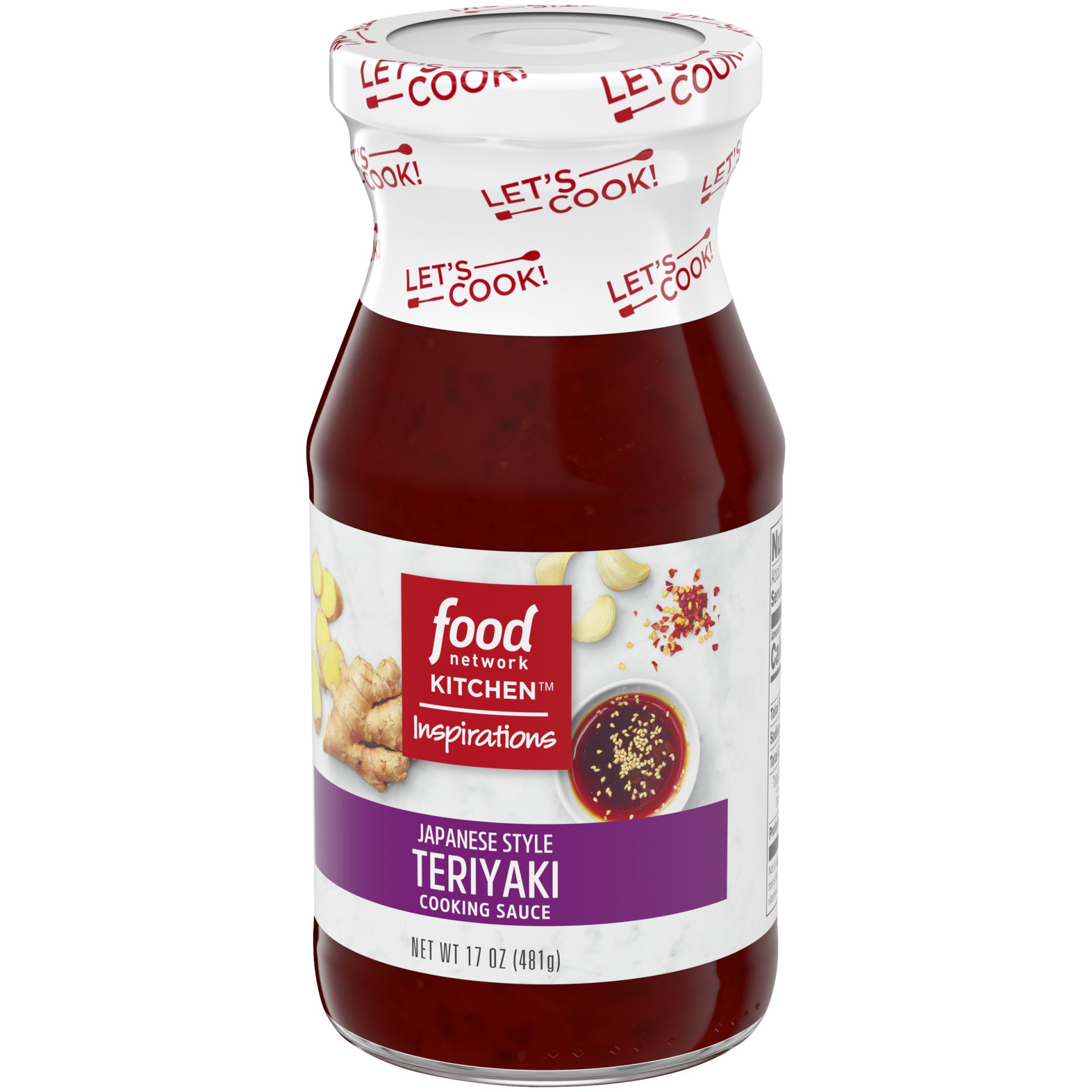 slide 3 of 10, Food Network Kitchen Inspirations Japanese Style Teriyaki Cooking Sauce, 15 oz