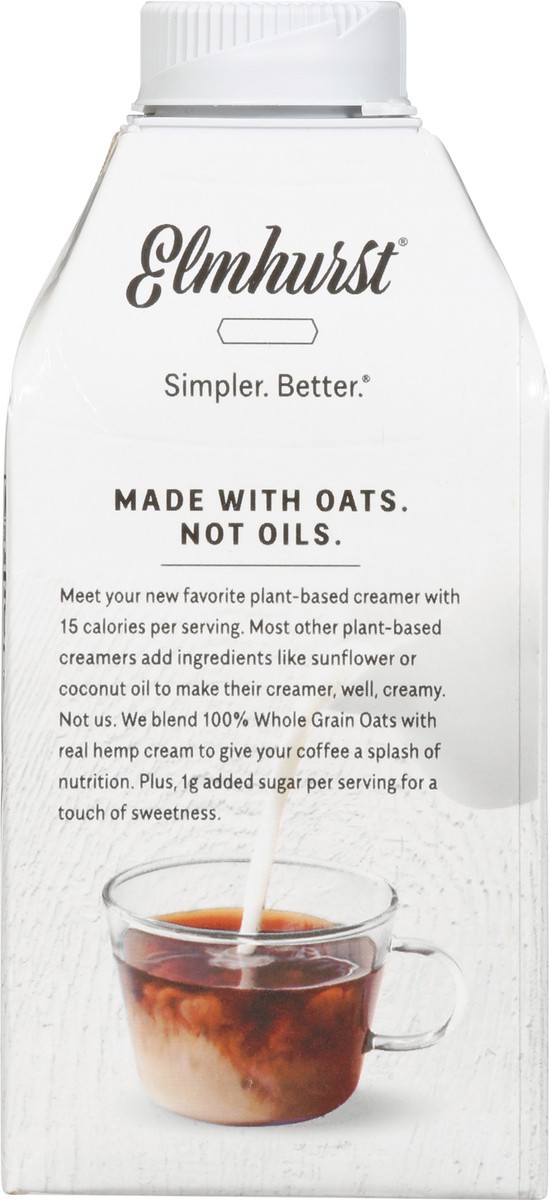 slide 5 of 9, Elmhurst Oat Creamer Hazelnut, 16 oz