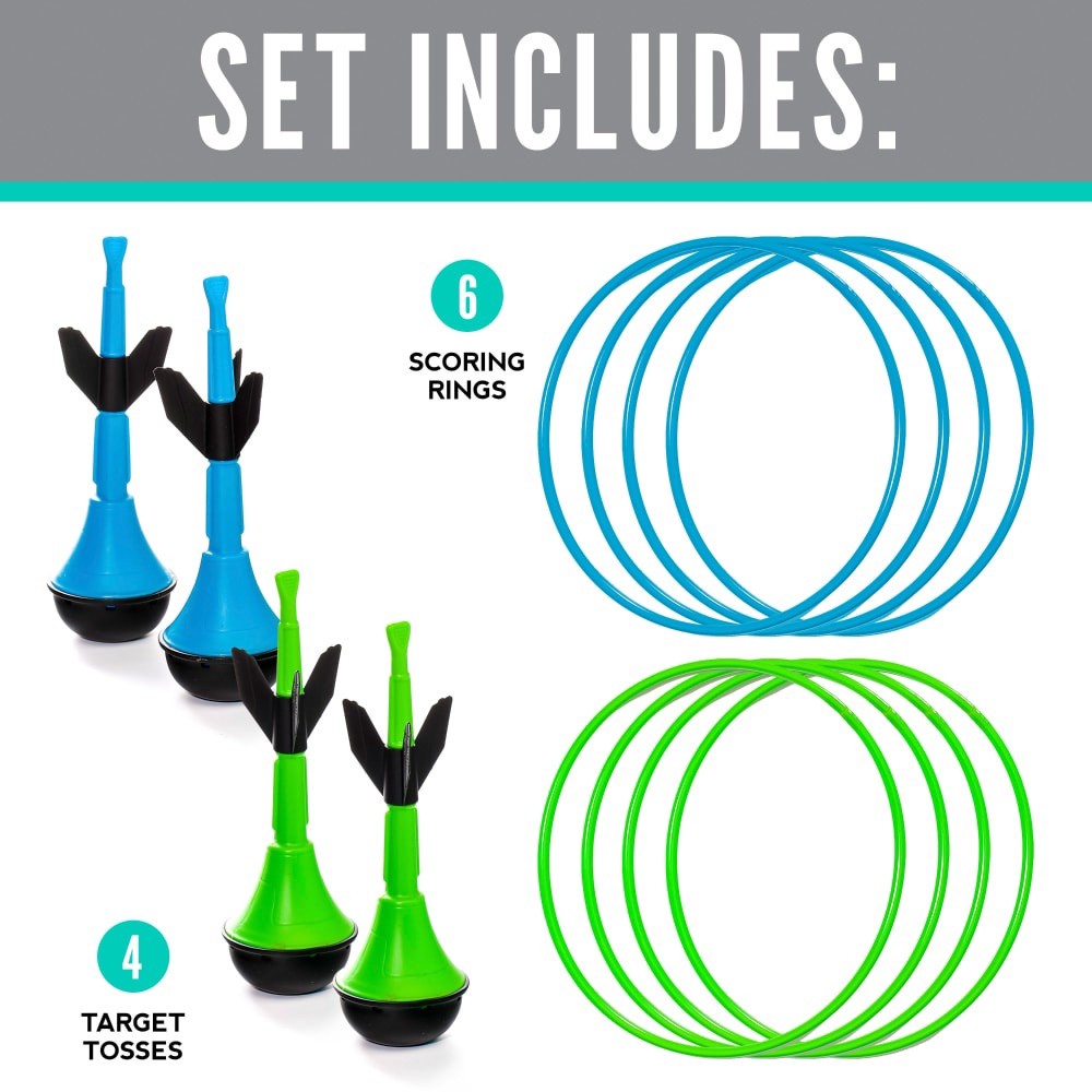 slide 3 of 5, Franklin Sports Soft Tip Target-Toss Set, 1 ct