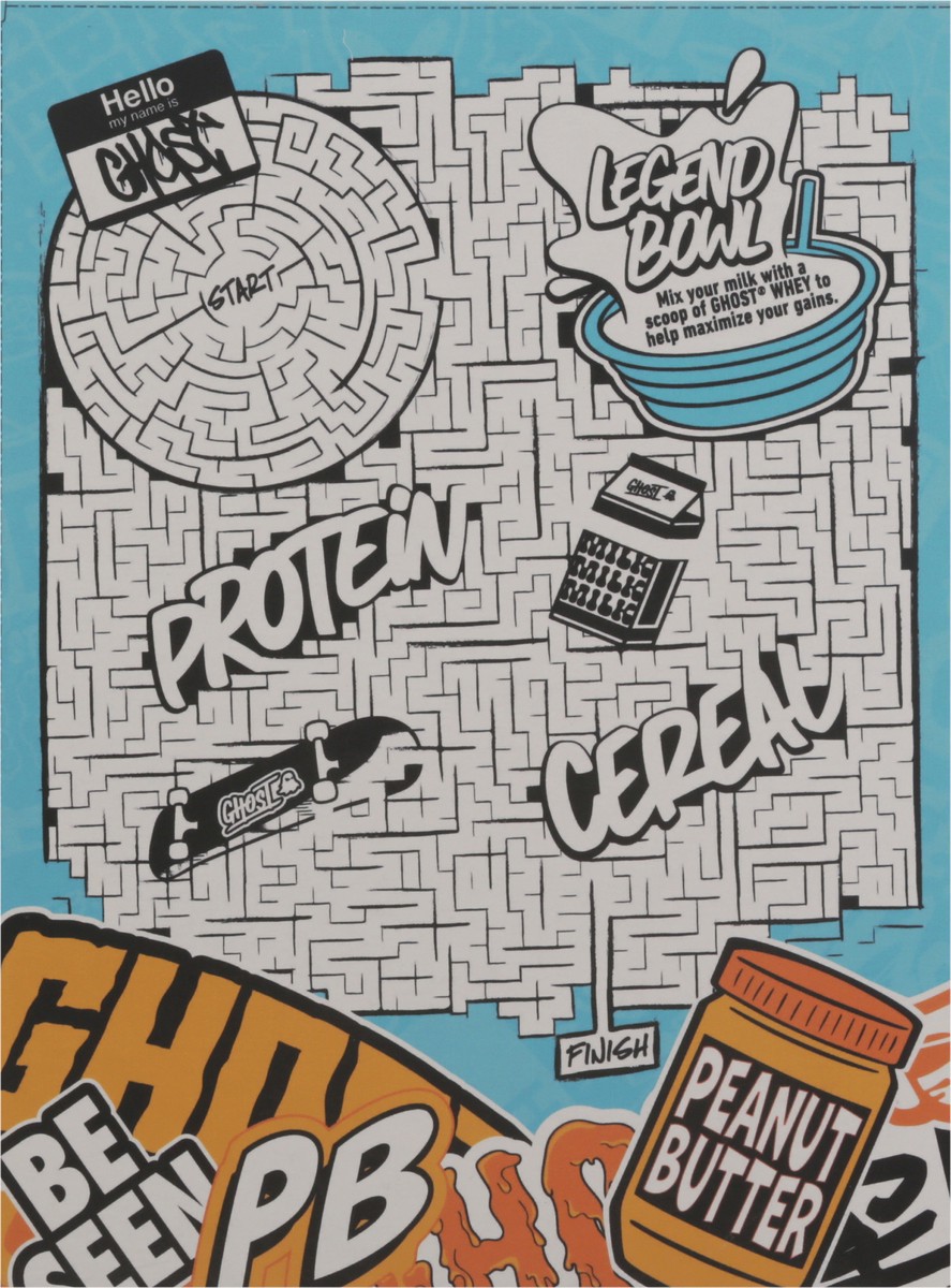 slide 6 of 14, Ghost Peanut Butter Protein Cereal - 10.8 oz, 10.8 oz