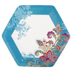 Papyrus Jacobean Floral Dinner Plate