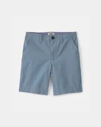 Oshkosh Boys Twill Flat-Front Shorts - Blue - Size 7