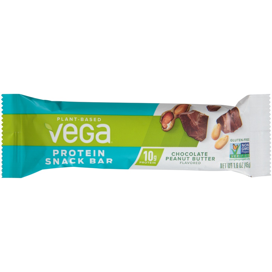 slide 1 of 6, Vega Protein Snack Bar, Chocolate Peanut Butter, 1.6 oz