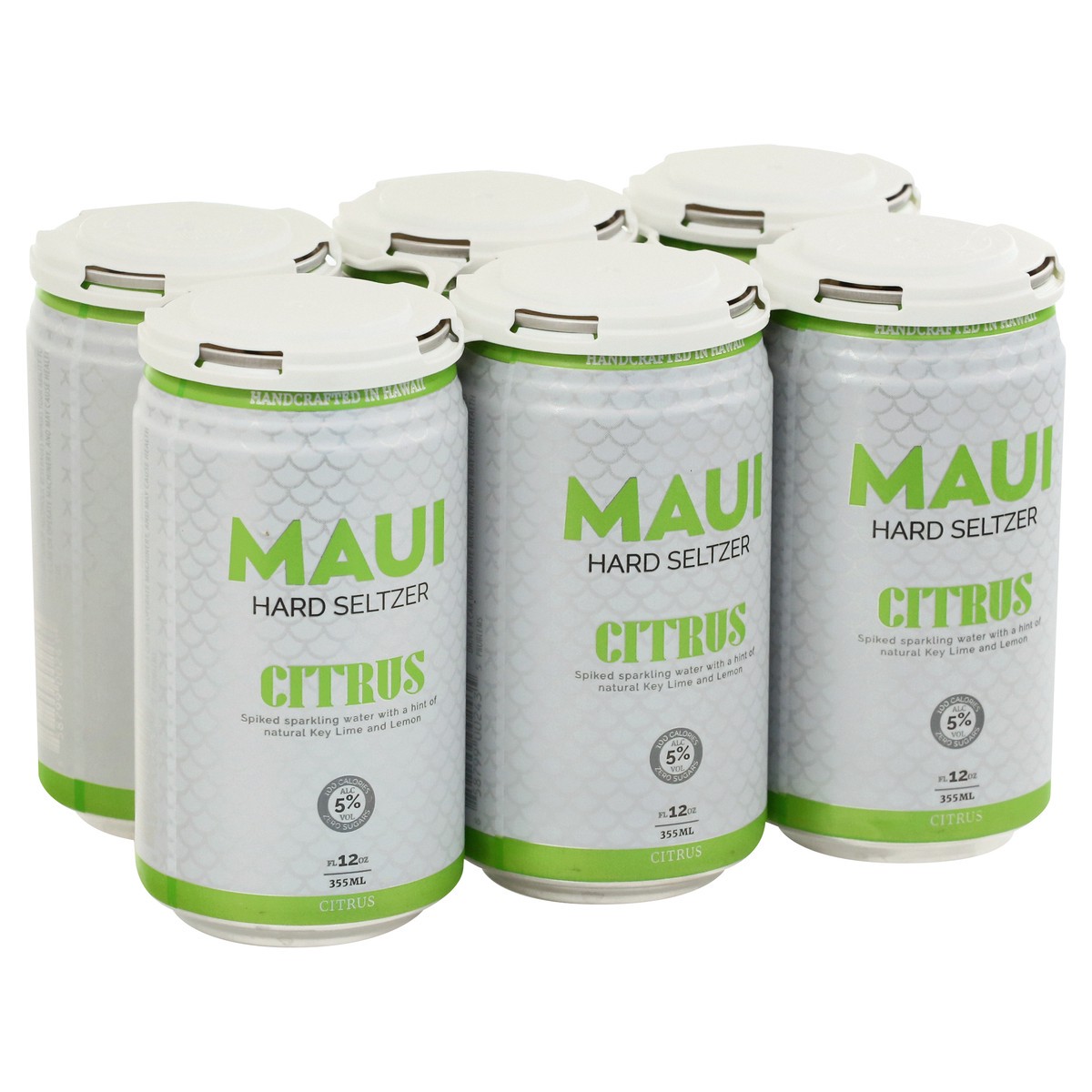 slide 7 of 11, Maui Hard Seltzer Citrus Hard Seltzer 6 ea, 6 ct; 12 oz