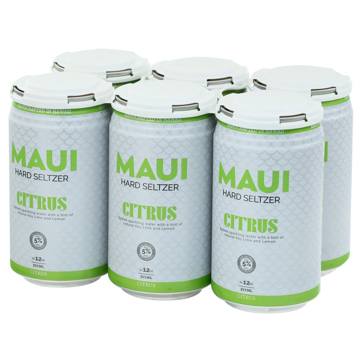 slide 9 of 11, Maui Hard Seltzer Citrus Hard Seltzer 6 ea, 6 ct; 12 oz