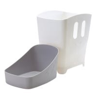slide 3 of 21, Ubbi Bath Toy Drying Bin - Grey, 1 ct