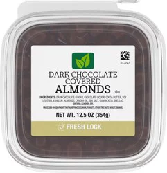 Kroger Dark Chocolate Covered Almonds