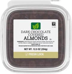 Kroger Dark Chocolate Covered Almonds