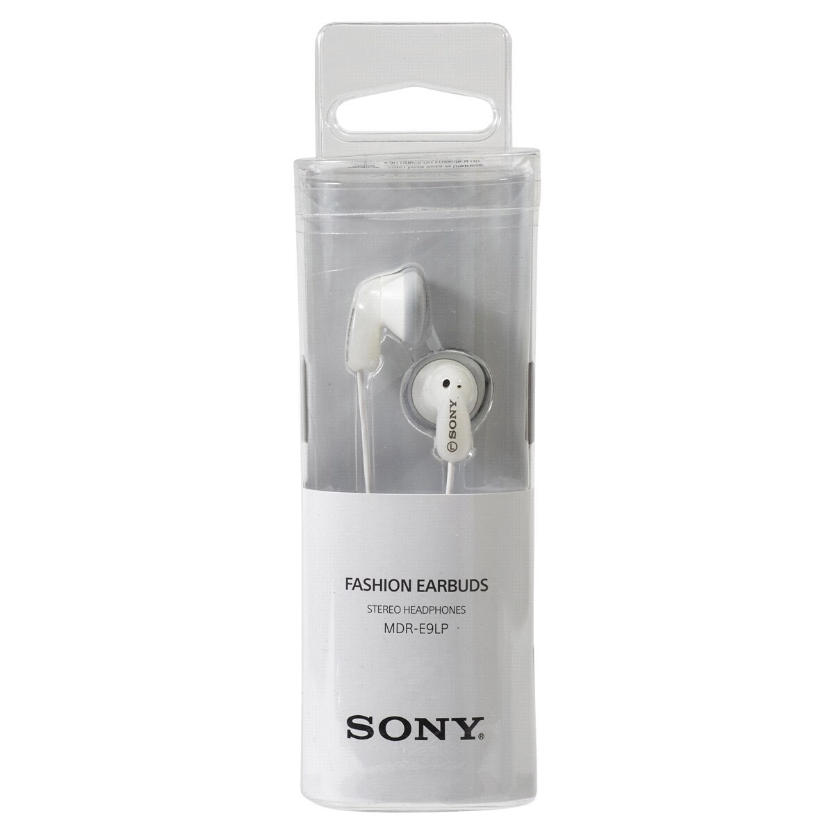 slide 1 of 2, Sony Stereo Earbuds - White, 1 ct