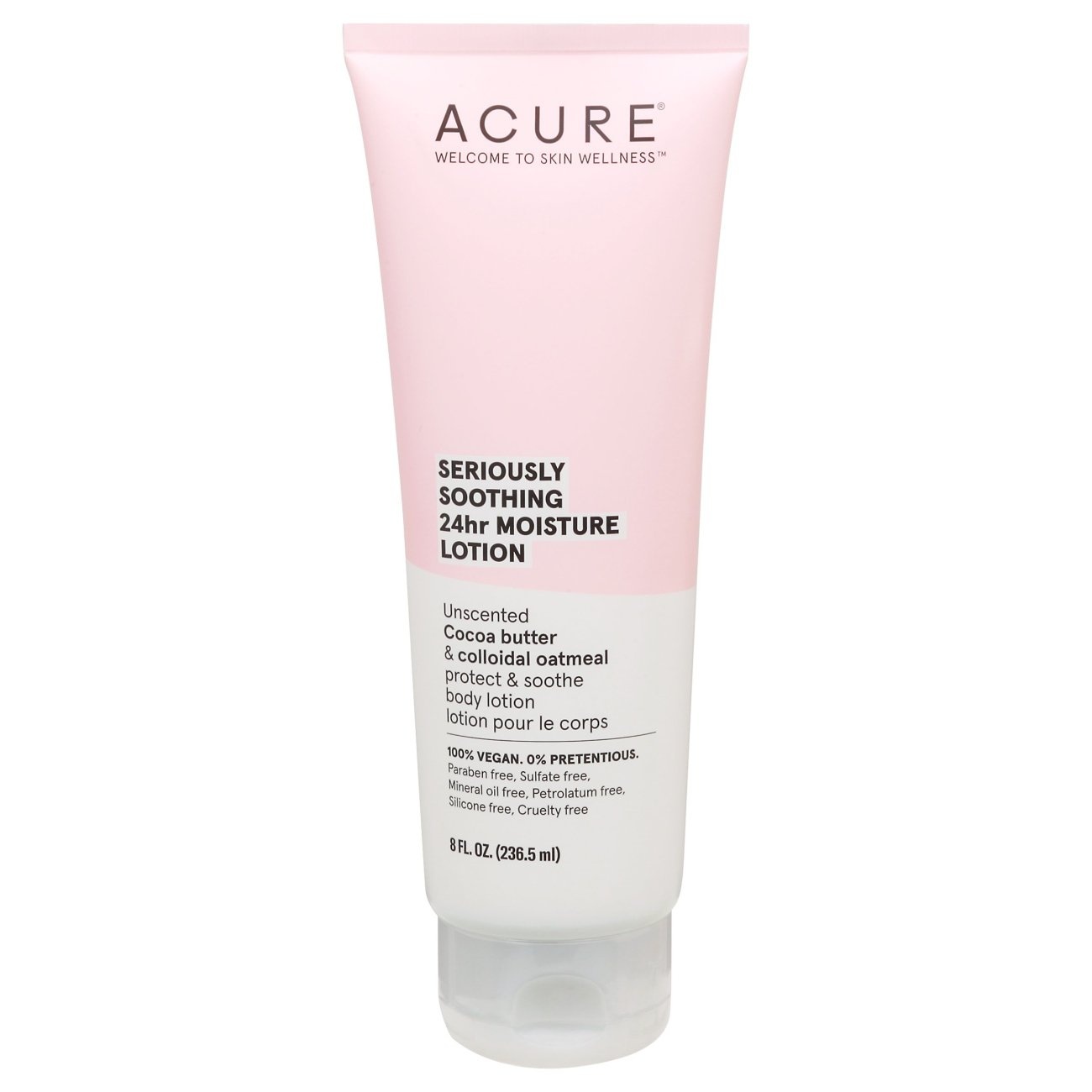 slide 1 of 1, Acure Seriously Soothing 24hr Moisture Lotion, 8 oz