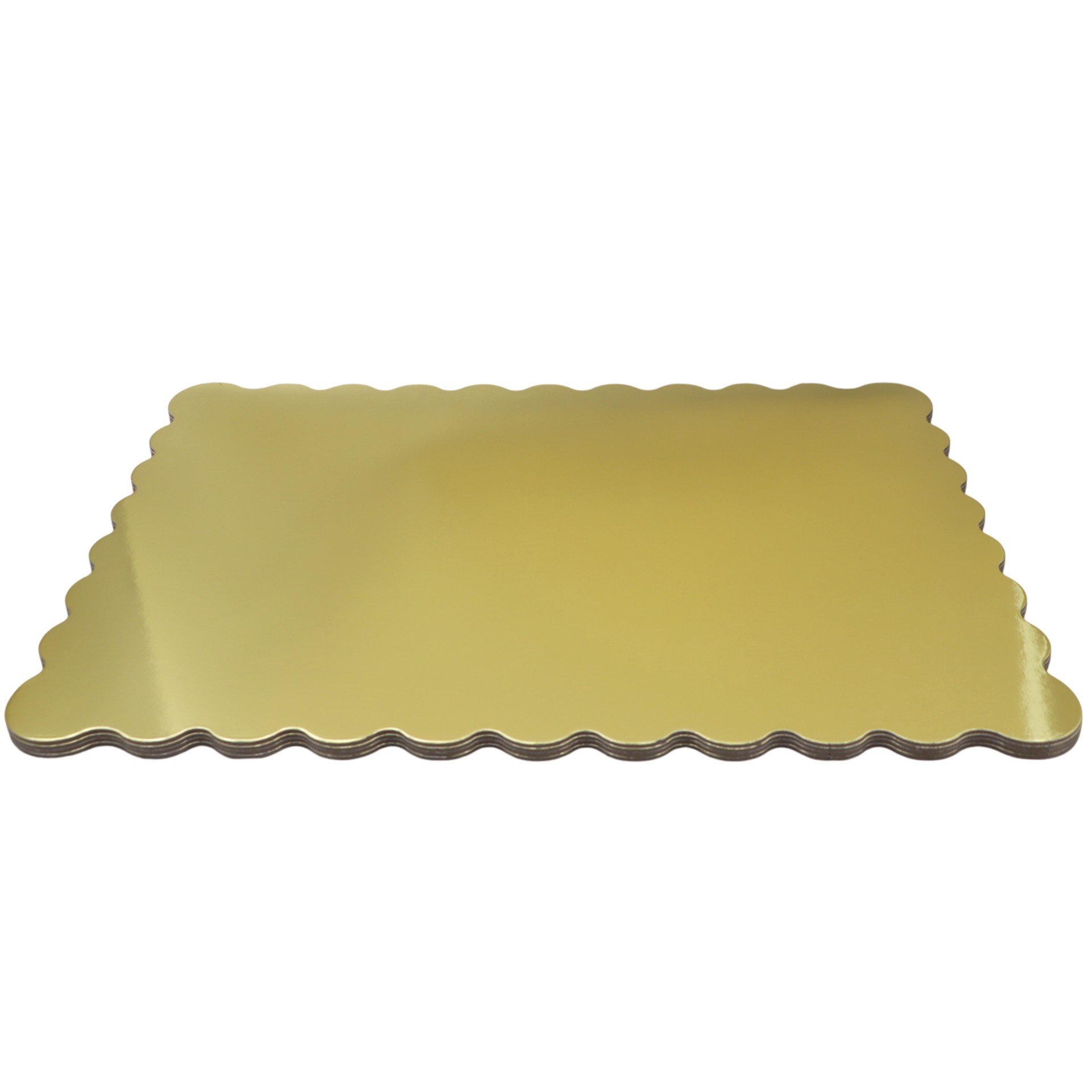 slide 4 of 6, 19" Gold Grease Resistant Cake Board, 4ct. By Makery, 4 ct