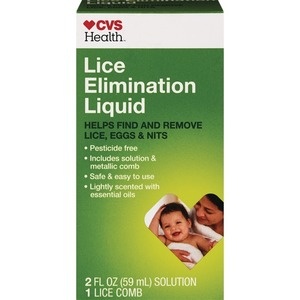 slide 1 of 1, CVS Health Lice Elimination Liquid, 2 oz