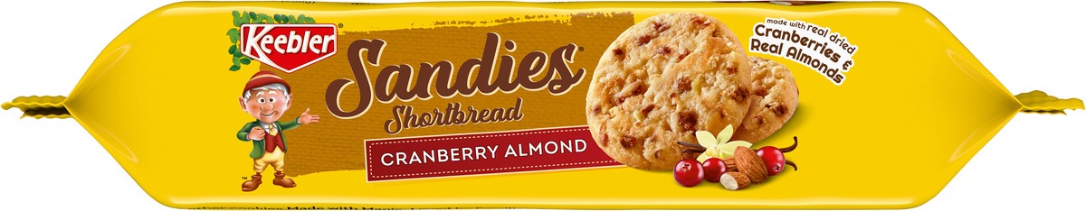 slide 3 of 13, Keebler Sandies Shortbread Cranberry Almond Cookies 18 ea, 9.9 oz