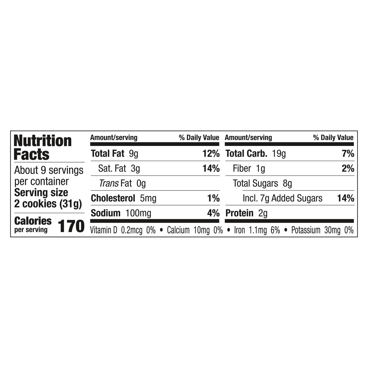 slide 7 of 13, Keebler Sandies Shortbread Cranberry Almond Cookies 18 ea, 9.9 oz