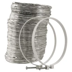 Waxman 4 x 8' Flexible Aluminum Foil Duct