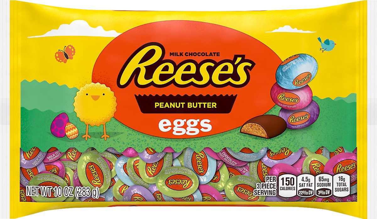 slide 2 of 3, Reese's Peanut Butter Milk Chocolate Eggs 10 oz, 10 oz