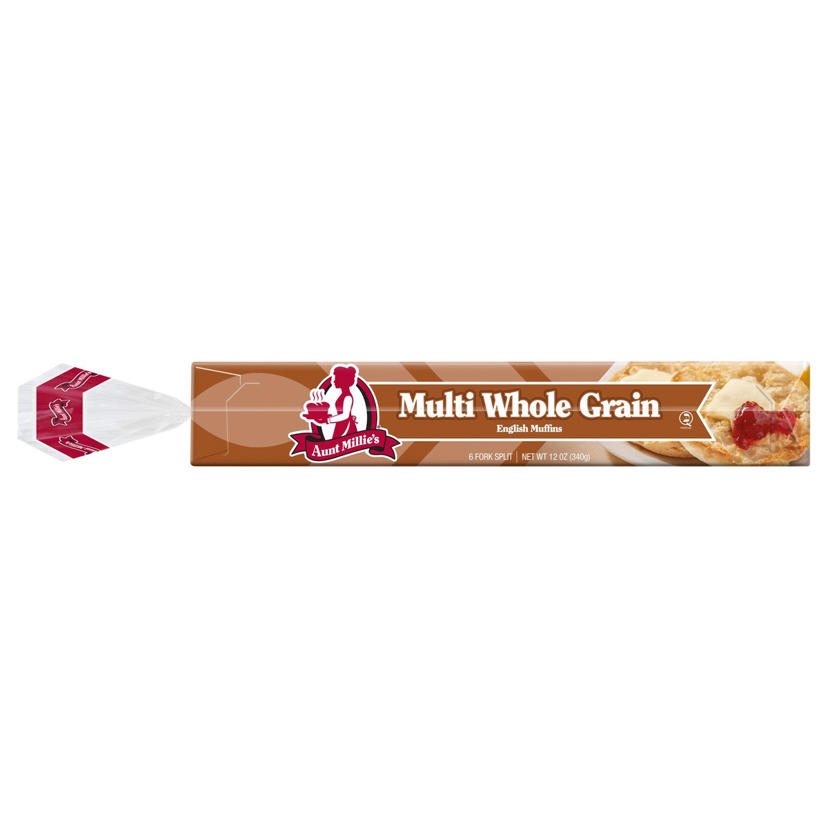 slide 11 of 11, Aunt Millie's Multi Whole Grain English Muffins 6ct, 12 oz