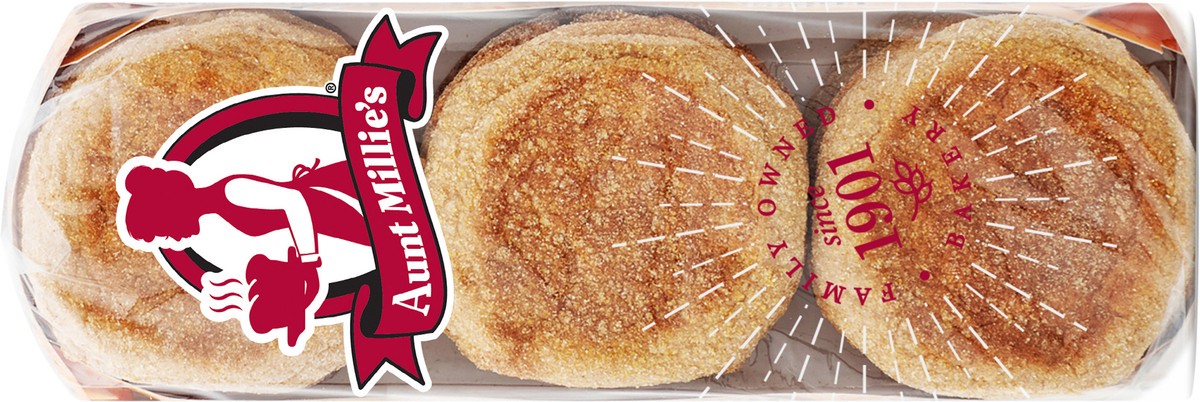 slide 9 of 11, Aunt Millie's Multi Whole Grain English Muffins 6ct, 12 oz