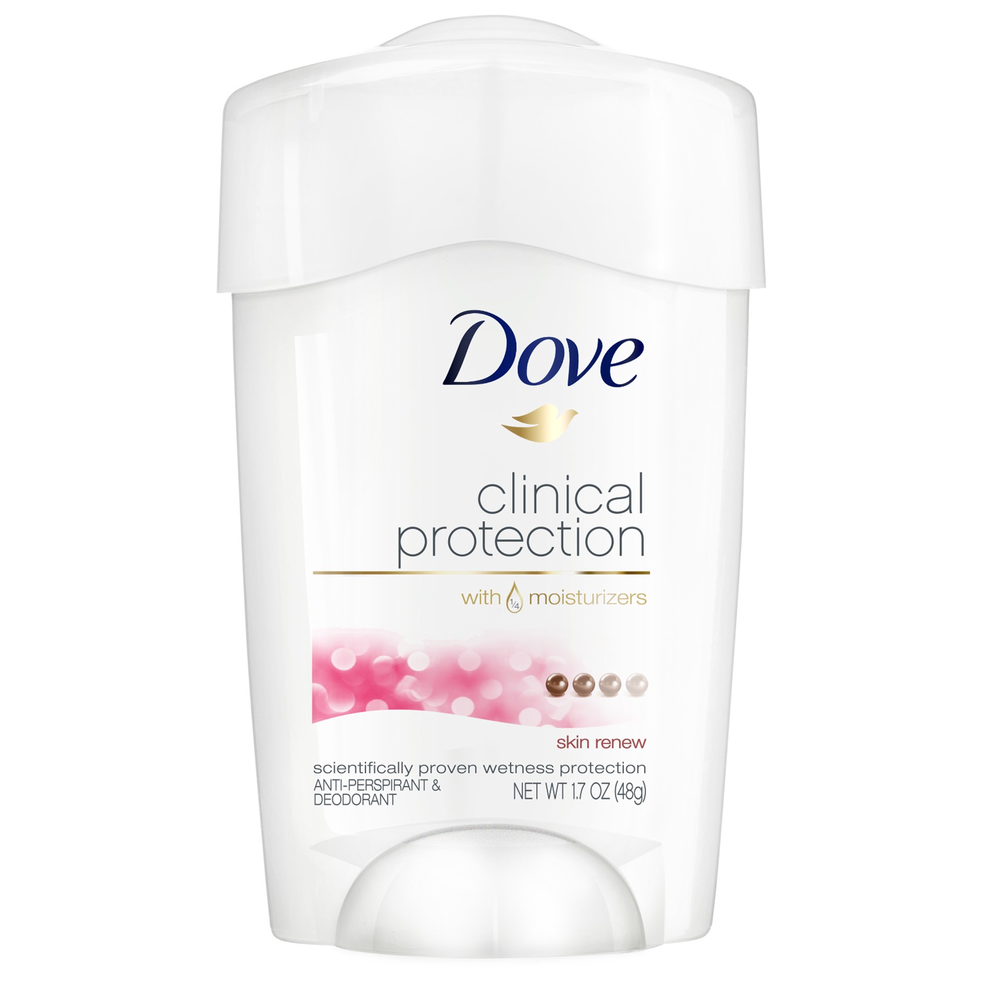 slide 1 of 9, Dove Antiperspirant ClearTone Skin Renew, 1.7 oz, 1.7 oz