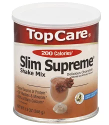 TopCare Slim Supreme, Chocolate Shake Mix 13 oz