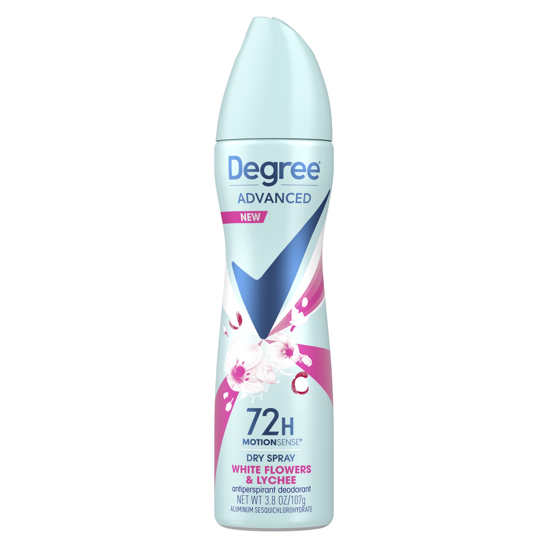 slide 1 of 1, Degree Antiperspirant Deodorant White Flowers & Lychee, 3.8 oz, 3.8 oz