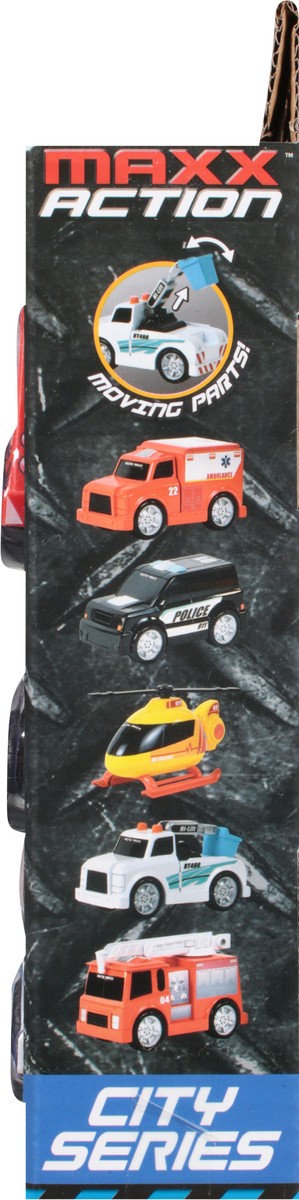 slide 8 of 9, Maxx Action Micro City Vehicle Assortment, 5 ct