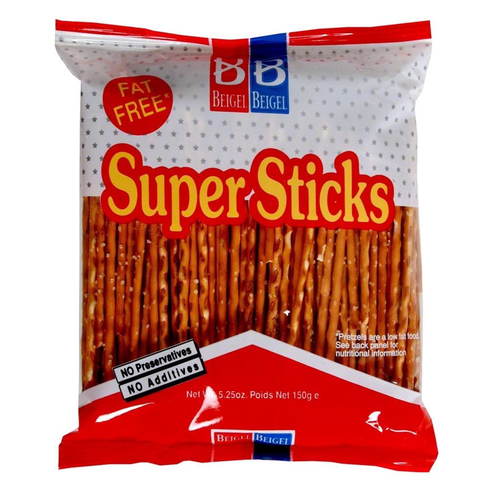 slide 1 of 1, Beigel Beigel Super Sticks, 5.25 oz