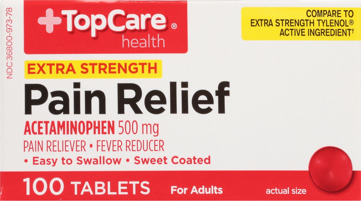 slide 14 of 16, Topcare Pain Relief Non Asprn, 100 ct