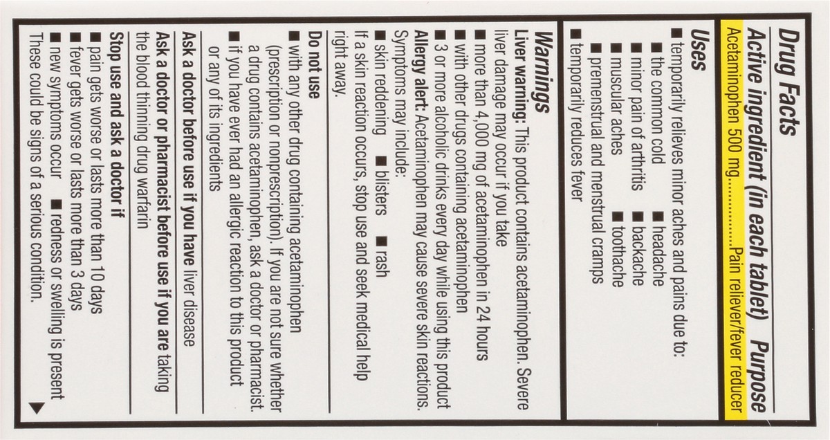 slide 16 of 16, Topcare Pain Relief Non Asprn, 100 ct