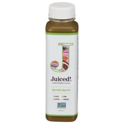 Juiced! Invincibility Juiced Kale Apple Kiwi Lemon - 12 oz